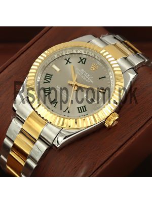 Rolex Datejust Grey Dial Men's Watch Price in Pakistan
