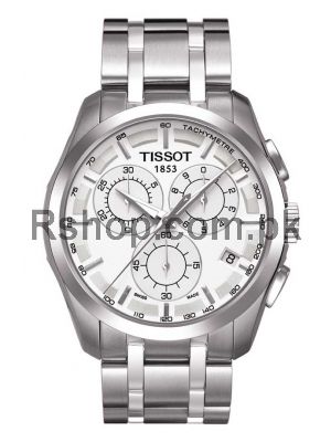 Tissot Couturier Chronograph White Dial Men Watch  Price in Pakistan