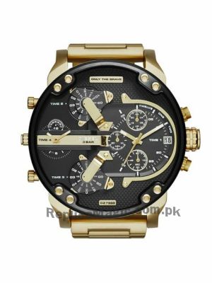 Diesel Men's DZ7313 Mr Daddy 2.0 Analog Display Analog Quartz Watch Price in Pakistan