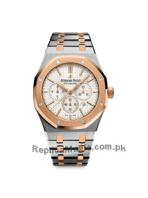 Audemars Piguet Royal Oak Chronograph Two Tone White Dial Watch Price in Pakistan