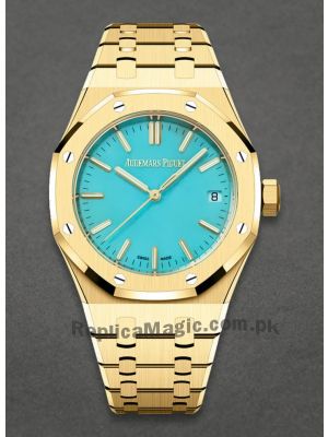 Audemars Piguet Royal Oak Turquoise Dial Unisex Watch Price in Pakistan