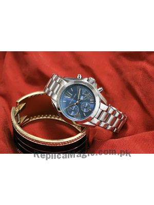 Michael Kors Bradshaw Chronograph Blue Dial Watch Price in Pakistan
