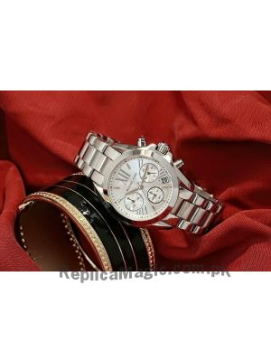 Michael Kors Bradshaw Chronograph Silver Watch Price in Pakistan