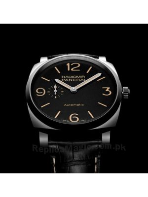 Panerai Radiomir Luminor Silver Black Watch  Price in Pakistan