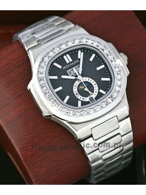 Patek Philippe Nautilus Diamond Bezel Watch Price in Pakistan