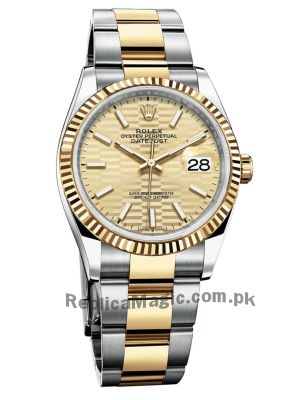 Rolex Datejust 41 Gold Fluted Motif Dial 2021 Watch  (2021) Price in Pakistan