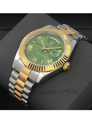 Rolex Datejust Blue Diamond Dial Two Tone Watch Price in Pakistan