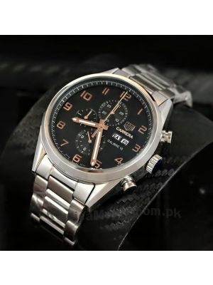 Tag Heuer Carrera Calibre 16 Black Dial Watch Price in Pakistan