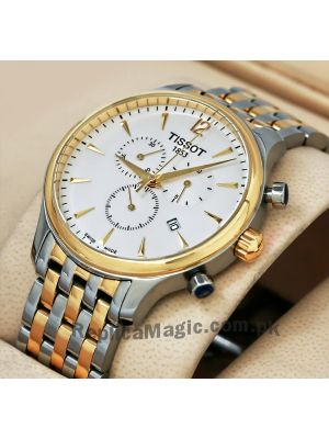 Tissot 1853 white Dial Two Tone Watch Price in Pakistan