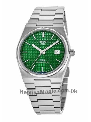 Tissot PRX T-Classic Powermatic 80 Green Dial Watch Price in Pakistan