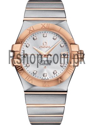 Omega Constellation Chronometer Silver Dial Watch Price in Pakistan
