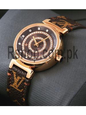 Louis Vuitton Ladies Diamond Dial Watch Price in Pakistan