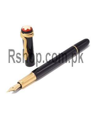 Montblanc Heritage Collection Rouge & Noir Black Fountain Pen Price in Pakistan