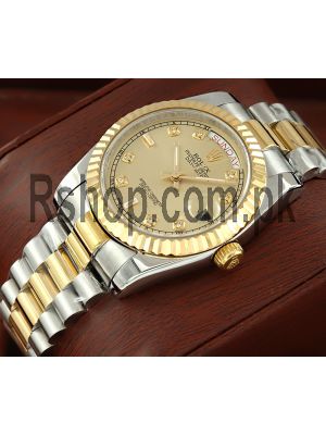 Rolex Day-Date Two-Tone Watch Price in Pakistan