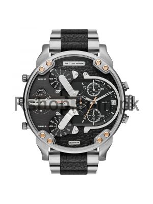 MR. DADDY 2.0 BLACK DIAL STAINLESS STEEL MEN'S WATCH Price in Pakistan