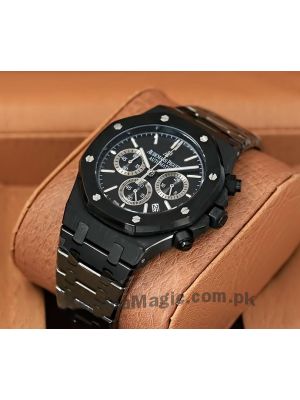 Audemars Piguet Royal Oak Chronograph Black Dial Men's Watch Price in Pakistan