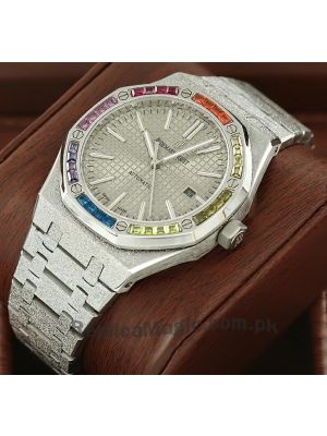 Audemars Piguet Royal Oak Frosted Gem Bezel Watch Price in Pakistan