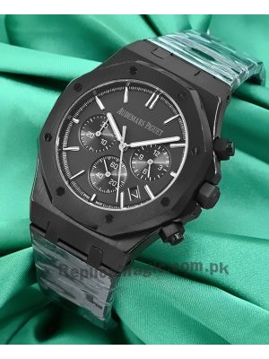 Audemars Piguet Royal Oak Men's Black Watch Price in Pakistan