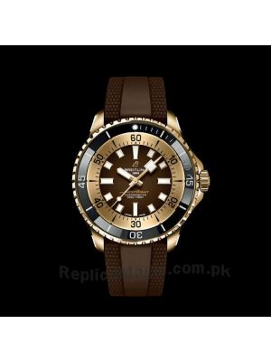 Breitling Brown Bronze Superocean Watch Price in Pakistan