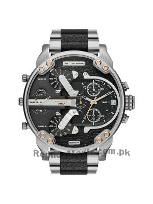 MR. DADDY 2.0 BLACK DIAL STAINLESS STEEL MEN'S WATCH Price in Pakistan