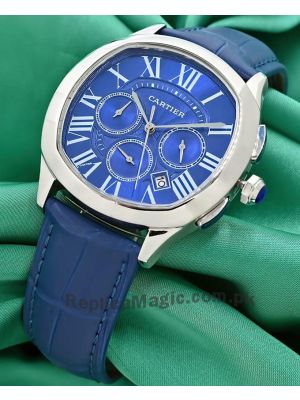 Drive de Cartier Blue Mens Watch Price in Pakistan
