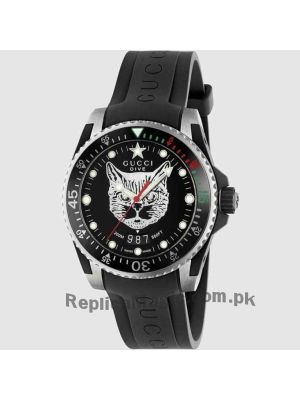 Gucci Dive Black Watch Price in Pakistan