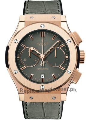 Hublot Classic Fusion Chrono Racing Grey King Gold Watch Price in Pakistan