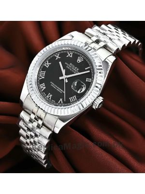 Rolex Men's Datejust Black Dial Watch Price in Pakistan