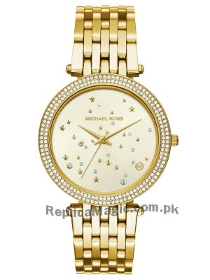 Michael Kors Ladies Gold Darci Watch Price in Pakistan