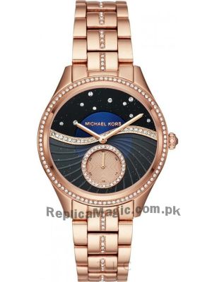 Michael Kors Lauryn Rose Gold-tone Ladies Watch Price in Pakistan