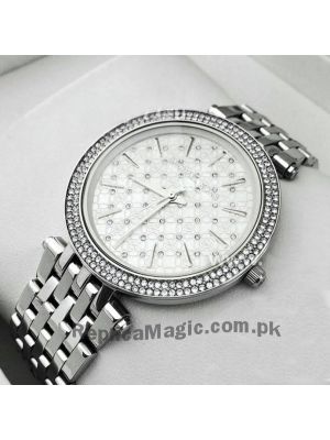 Michael Kors Women's Darci Silver Tone Watch  Price in Pakistan