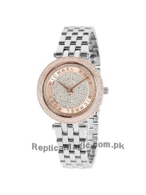 Michael Kors Women's Mini Darci Silver-Tone Watch Price in Pakistan