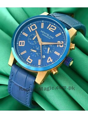 Montblanc Time walker Blue Chronograph Watch Price in Pakistan
