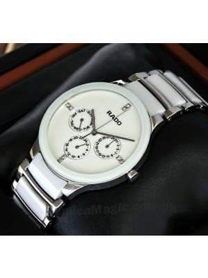 Rado Centrix White Ceramic And Steel Watch Price in Pakistan