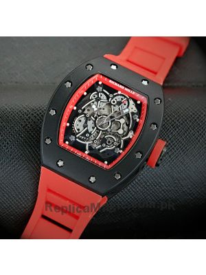 Richard Mille Red Strap Watch Price in Pakistan