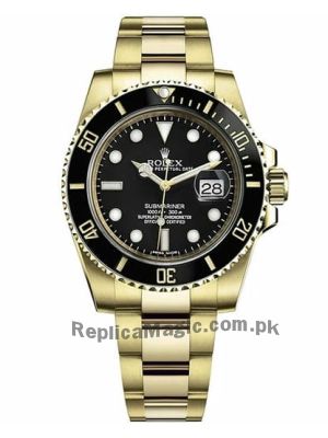 Rolex Submariner Black Dial Watch (Swiss Quality ETA Movement 2836) Price in Pakistan