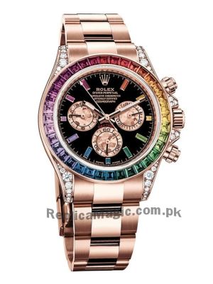 Rolex Cosmograph Rainbow Daytona Watch Price in Pakistan