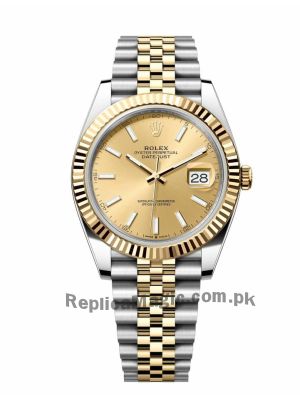 Rolex DJ41YGLD126333 Datejust SuperClone 1:1 Watch Price in Pakistan