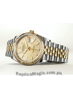 Rolex Datejust 41 Gold Fluted Motif Dial 2021 Watch  (2021) Price in Pakistan