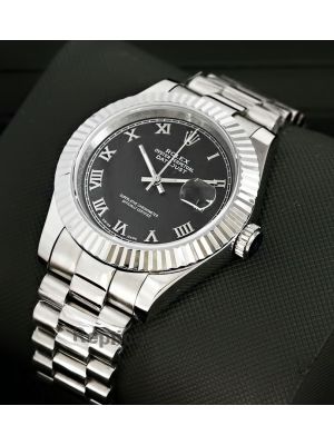 Rolex DateJust Black Dial Watch Price in Pakistan