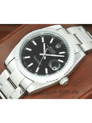 Rolex Datejust Black Dial Watch 2021 Price in Pakistan