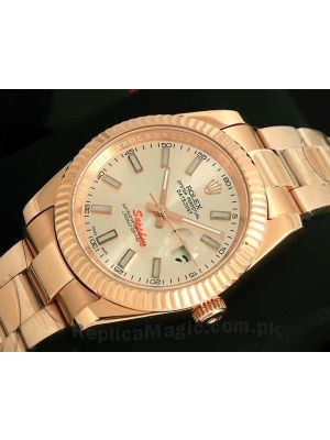 Rolex Datejust Rose Gold Watch Price in Pakistan