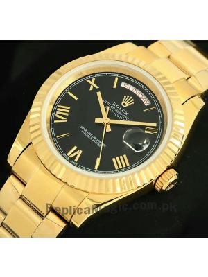 Rolex Day-Date Black Dial Watch  (2021) Price in Pakistan
