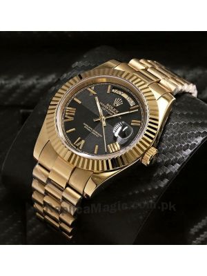 Rolex Day-Date Black Dial Watch Price in Pakistan