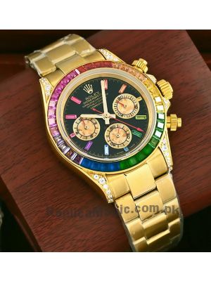 Rolex Daytona Rainbow Watch Price in Pakistan
