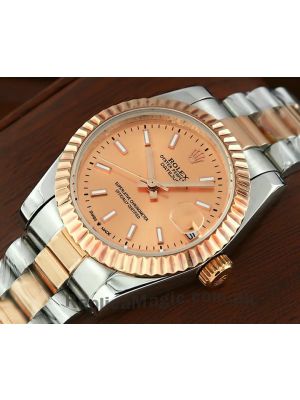 Rolex Lady DateJust Rose Gold Dial Watch Price in Pakistan