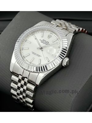 Rolex Rolesor Datejust 41 Silver Dial Watch Price in Pakistan