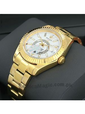 Rolex Sky-Dweller Yellow Gold Swiss Watch Price in Pakistan