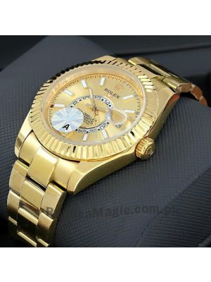 Rolex Sky-Dweller Yellow Gold Swiss Watch Price in Pakistan