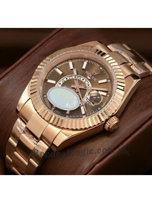 Rolex Sky Dweller Rose Gold Men's Watch Price in Pakistan